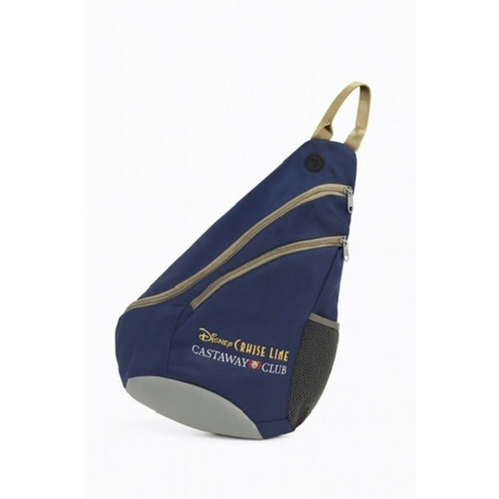 Disney Cruise Line Castaway Club Sling Backpack Shoulder Bag Navy